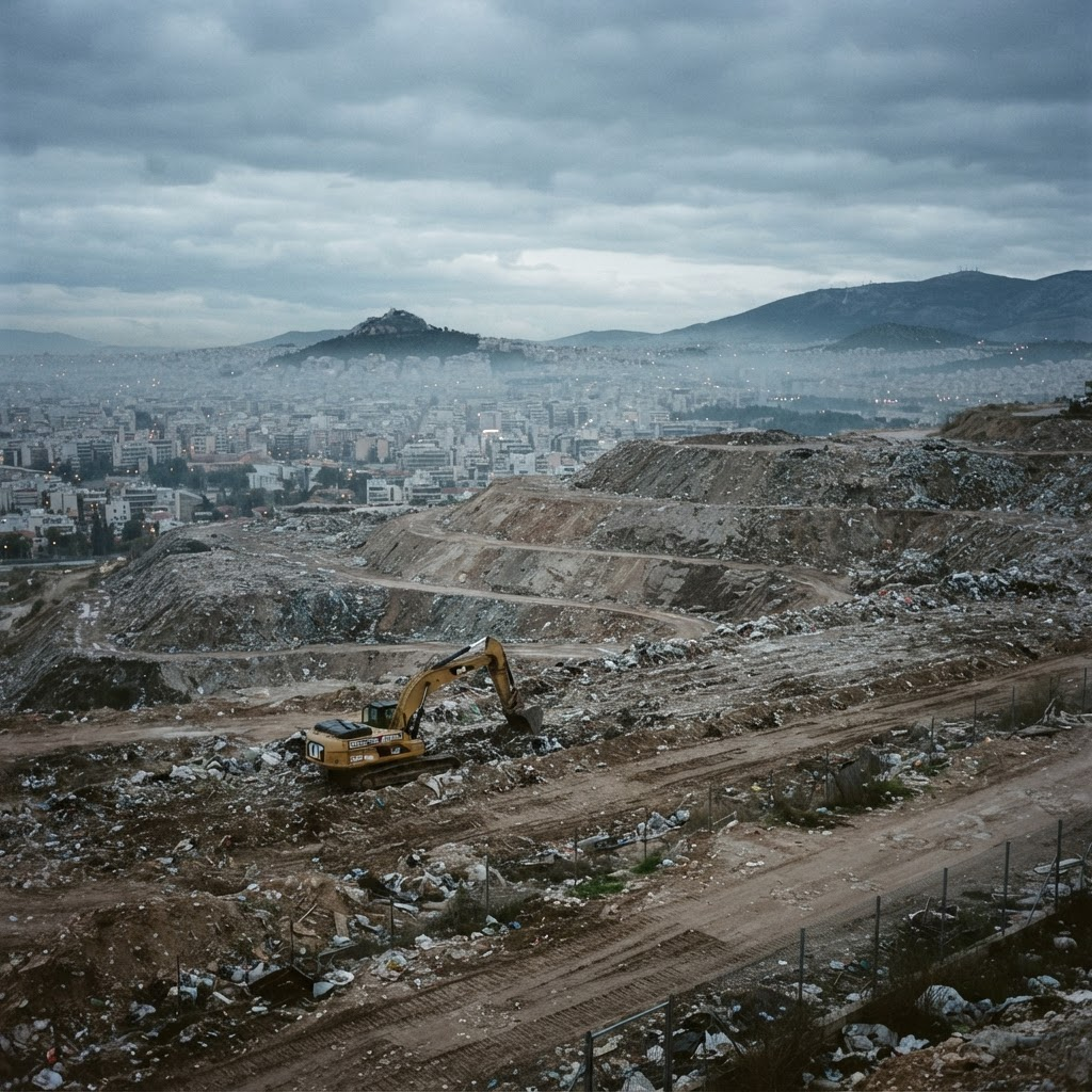 Landfill plume mapping — Madrid & Athens · Landfill